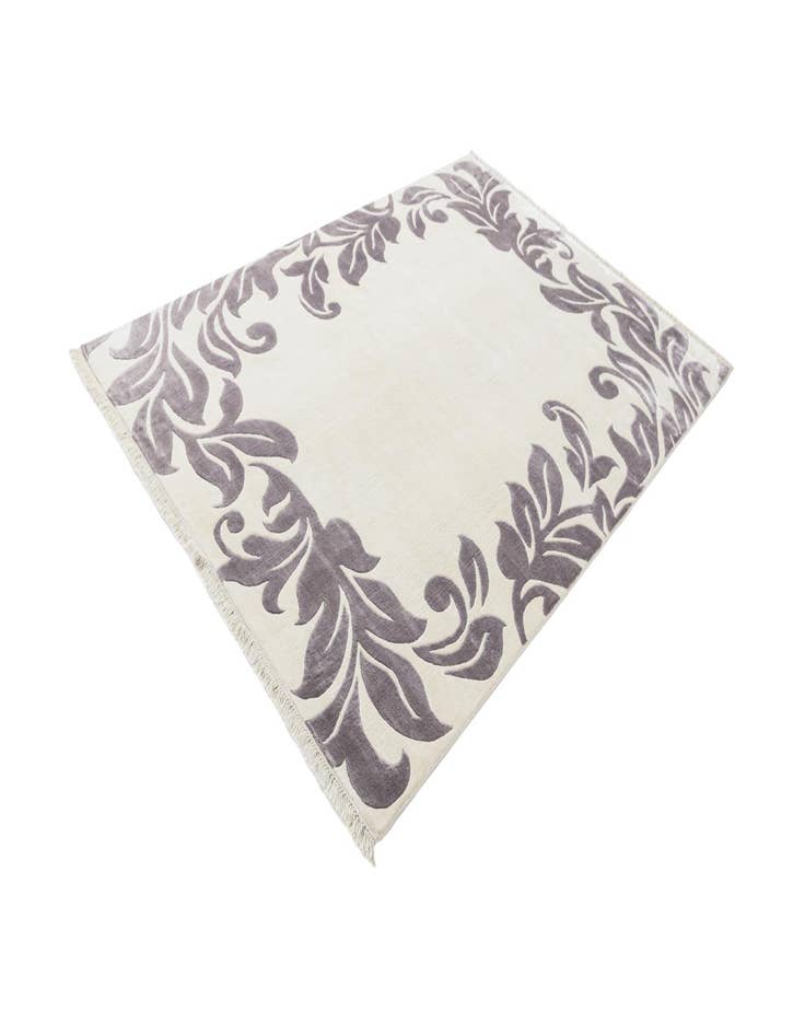 Detail image of  5' 5 x 7' 10  Hand Knotted Darya Wool Rug