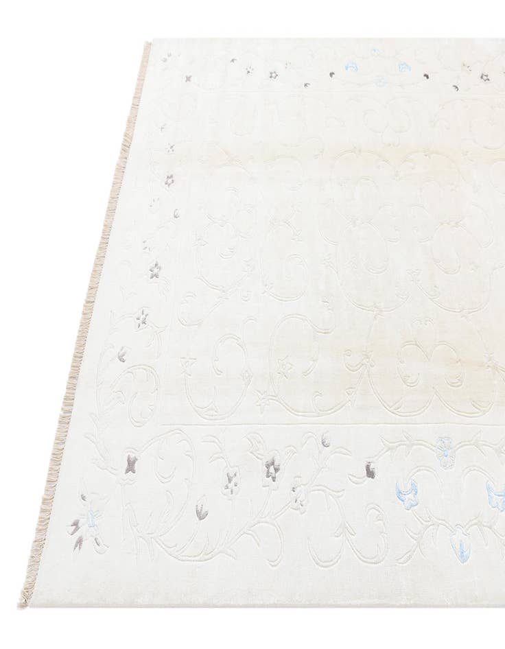 Detail image of  6' 7 x 9' 9  Hand Knotted Darya Rug