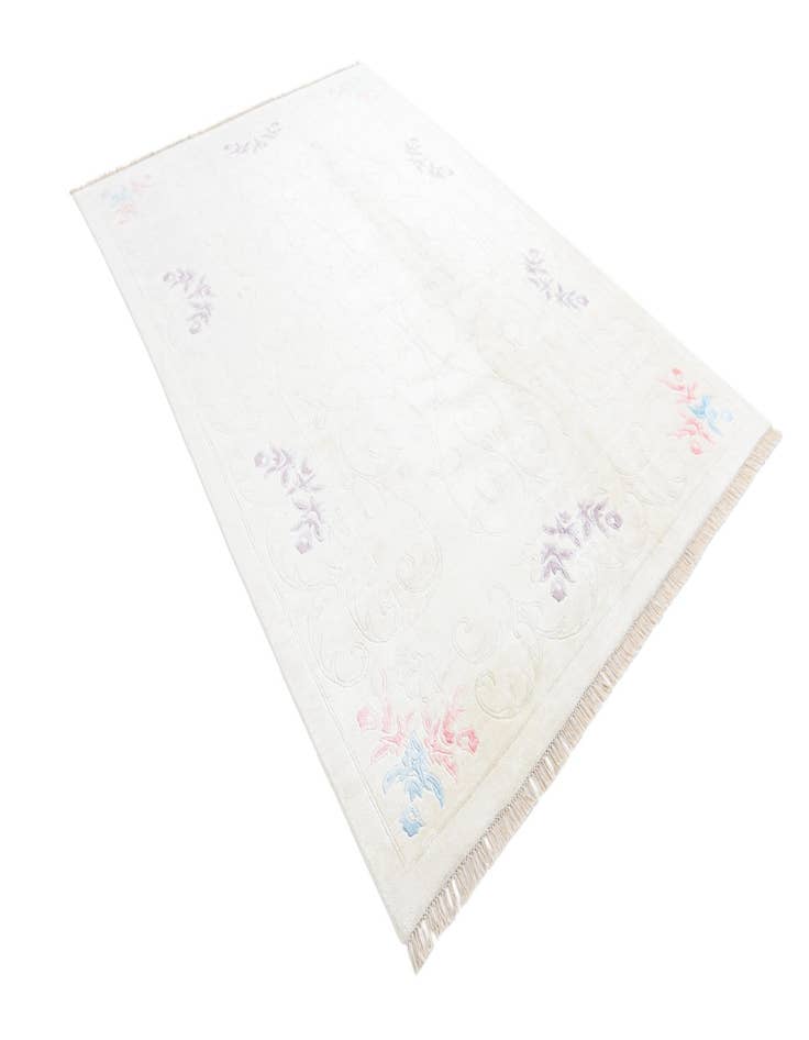 Detail image of  6' 7 x 9' 8  Hand Knotted Darya Rug