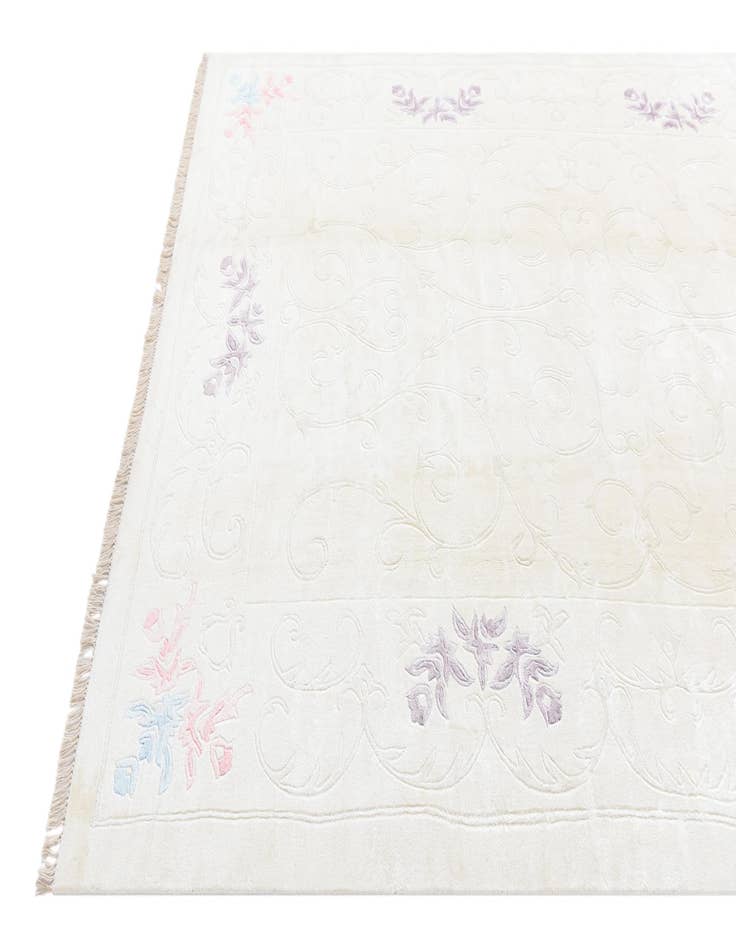 Detail image of  6' 7 x 9' 8  Hand Knotted Darya Rug