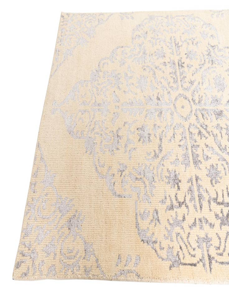 Detail image of  5' x 8'  Hand Knotted Darya Rug