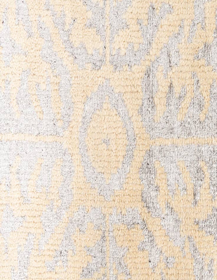 Detail image of  4' 10 x 8'  Hand Knotted Darya Rug