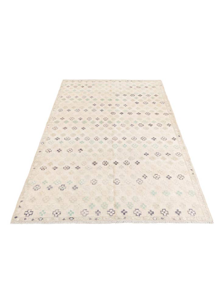 Detail image of  6' 3 x 9' 4  Hand Knotted Darya Wool Rug