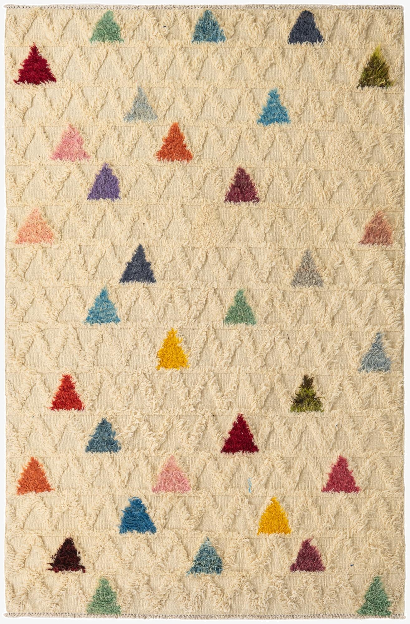  5' 7 x 8' 5  Hand Knotted Darya Wool Rug