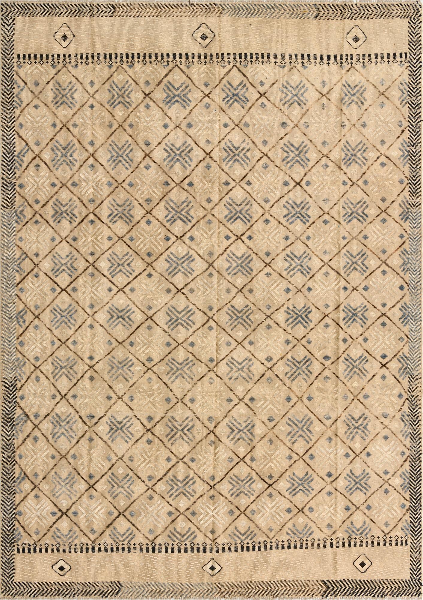  9' x 12' 8  Hand Knotted Darya Wool Rug