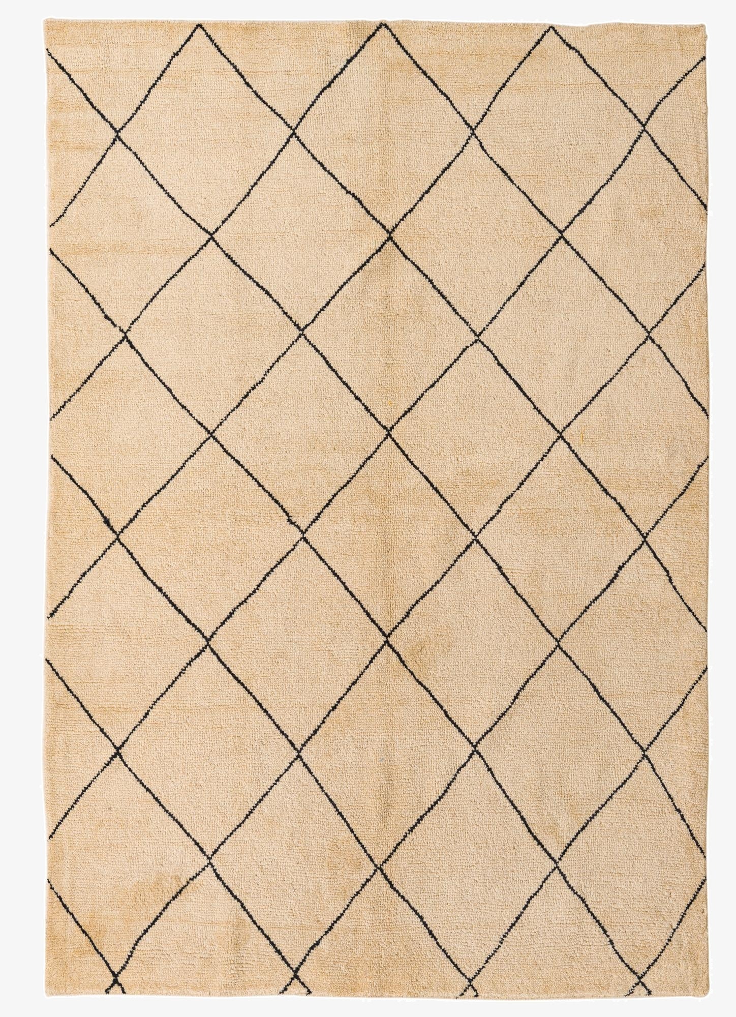 5' 6 x 8'  Hand Knotted Darya Wool Rug