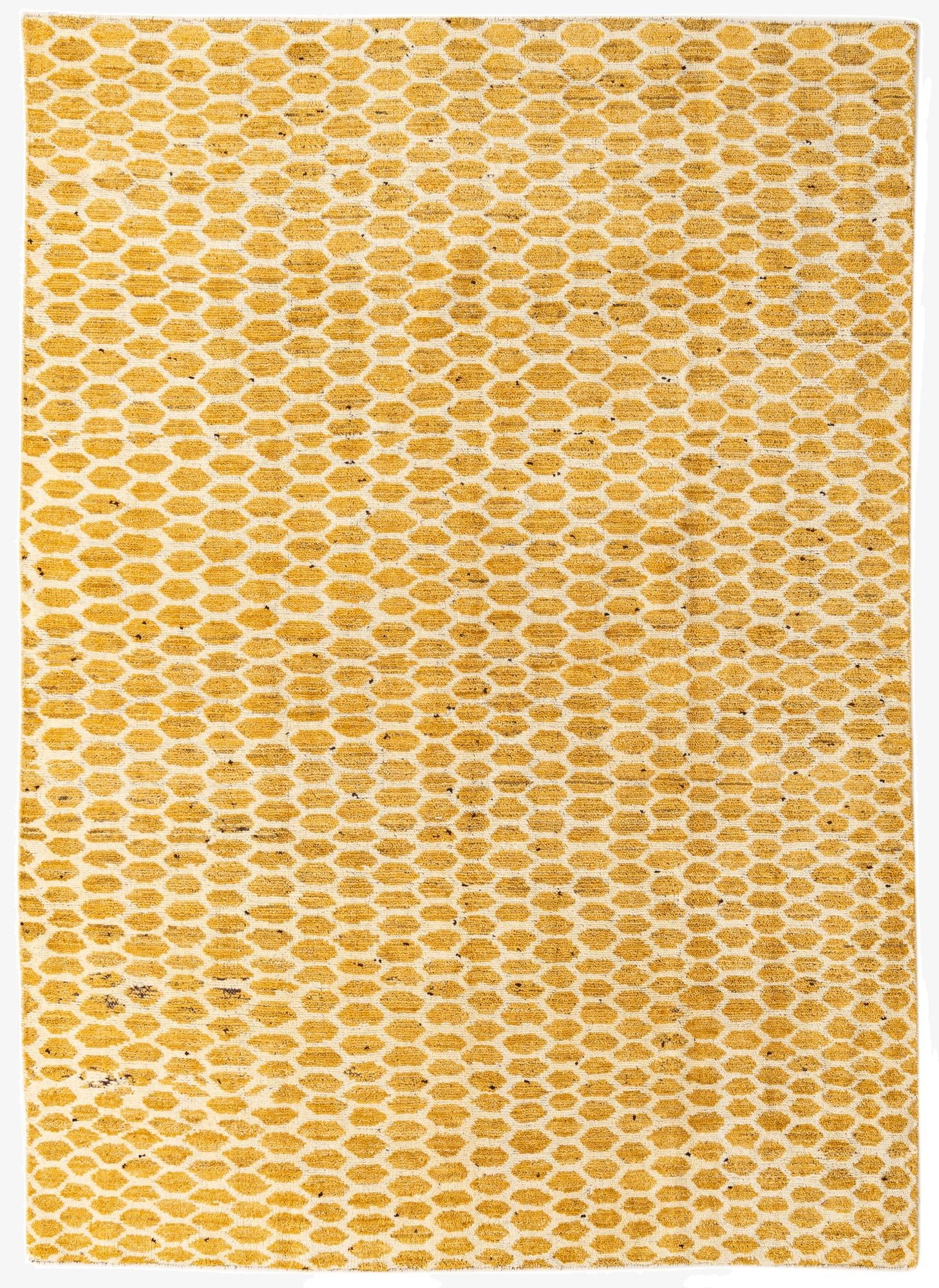  6' 1 x 8' 7  Hand Knotted Darya Wool Rug