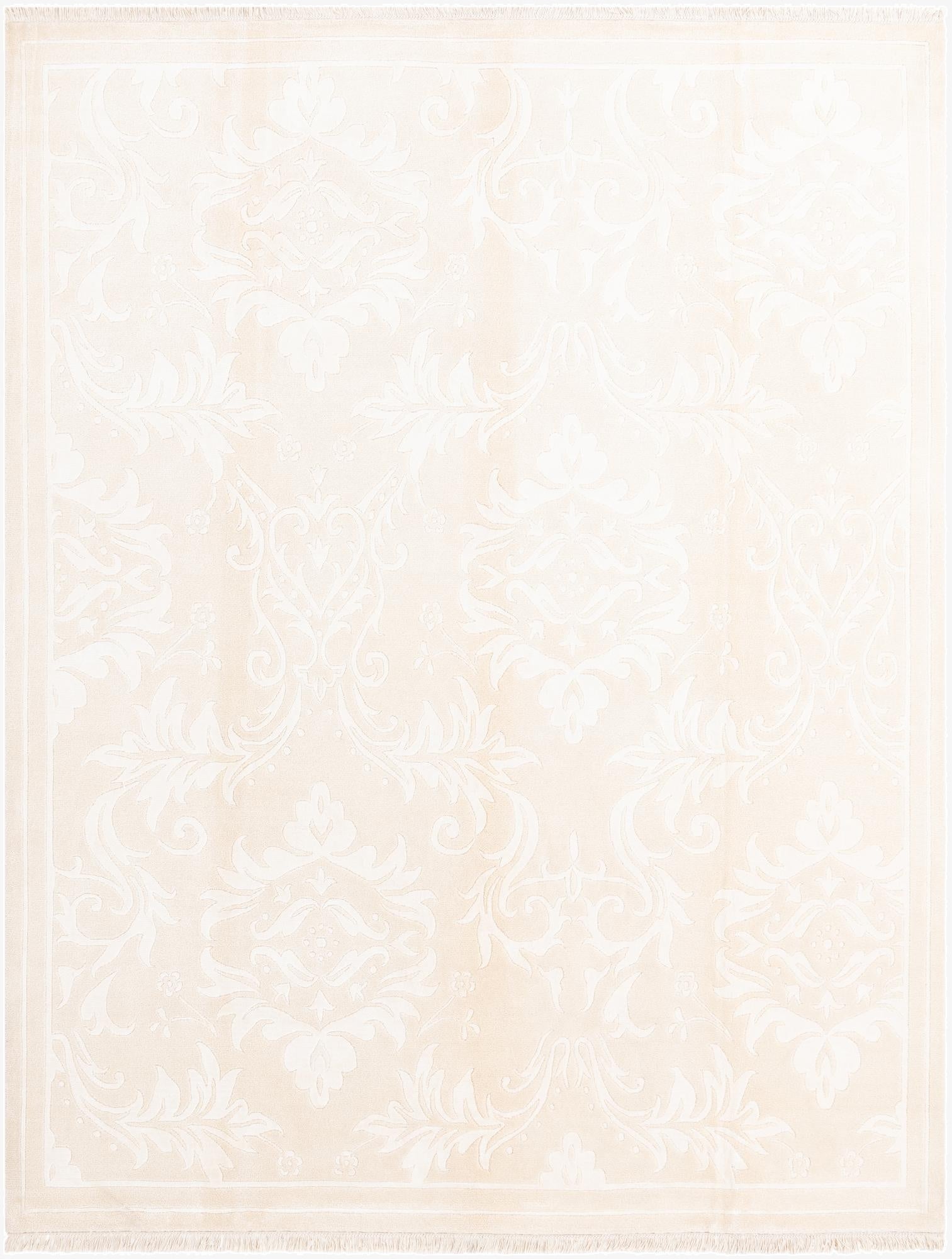  7' 9 x 9' 11  Hand Knotted Darya Wool Rug