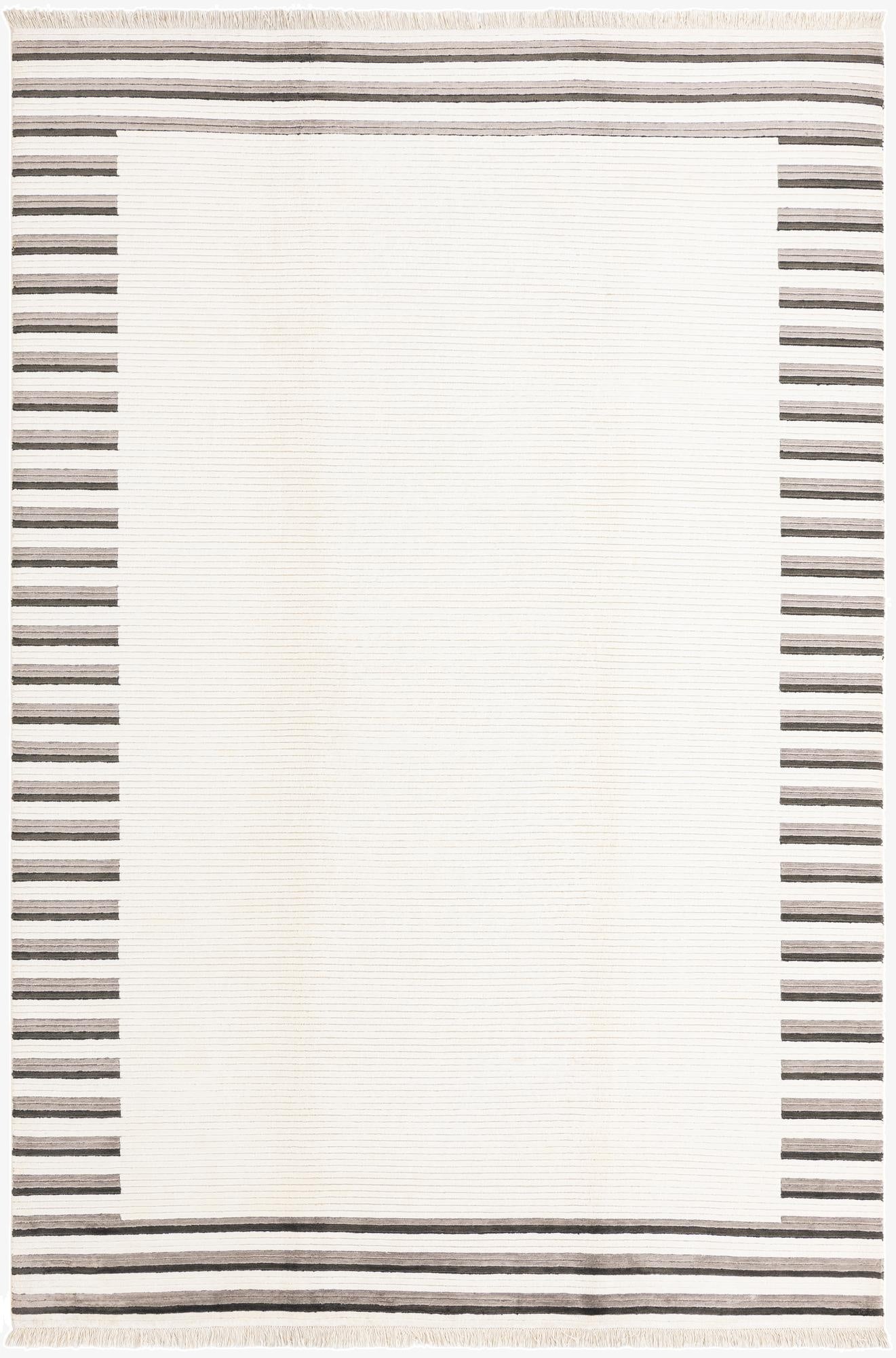  6' 7 x 9' 9  Hand Knotted Darya Wool Rug