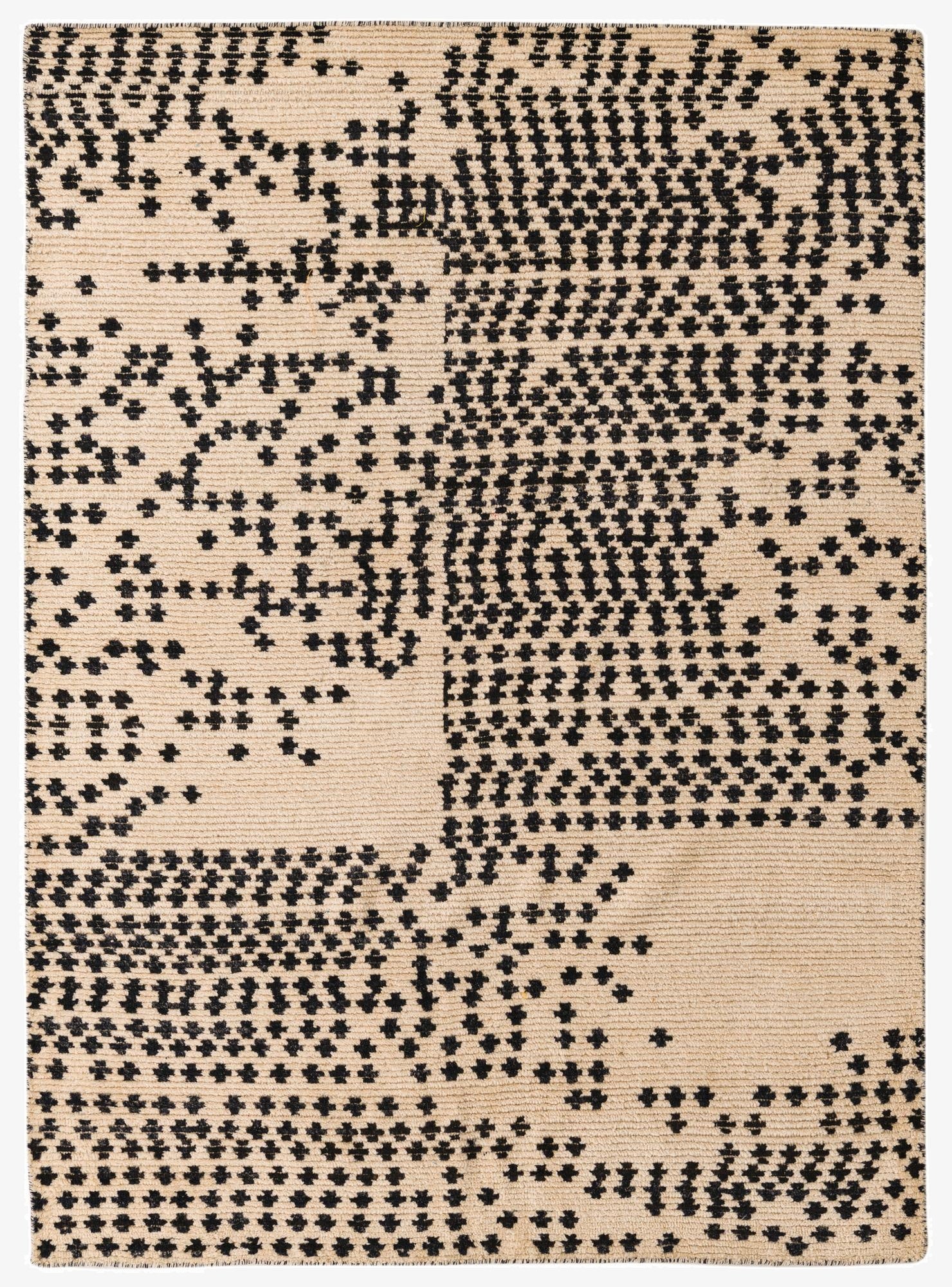  5' 8 x 7' 9  Hand Knotted Darya Wool Rug