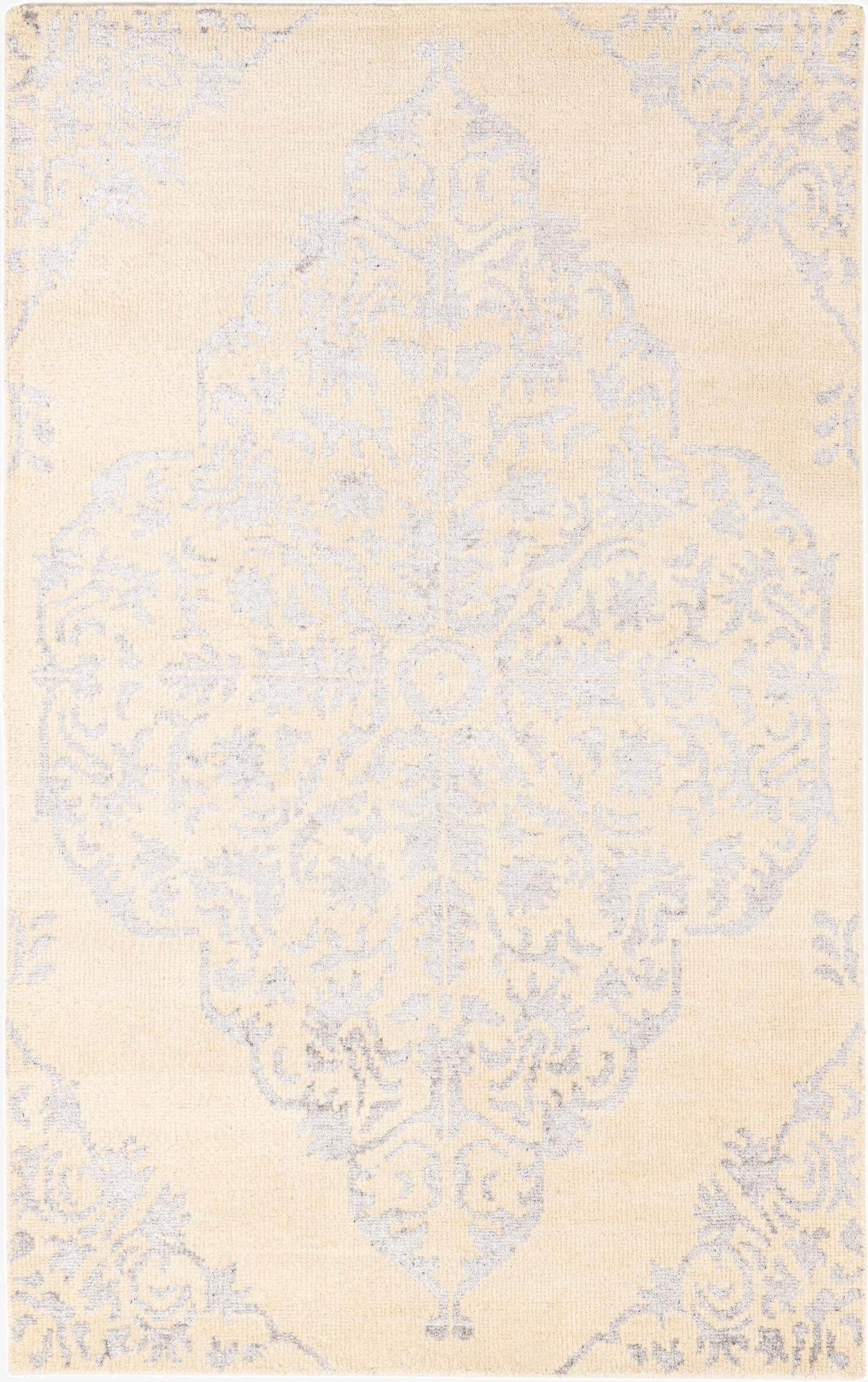  4' 10 x 7' 10  Hand Knotted Darya Rug