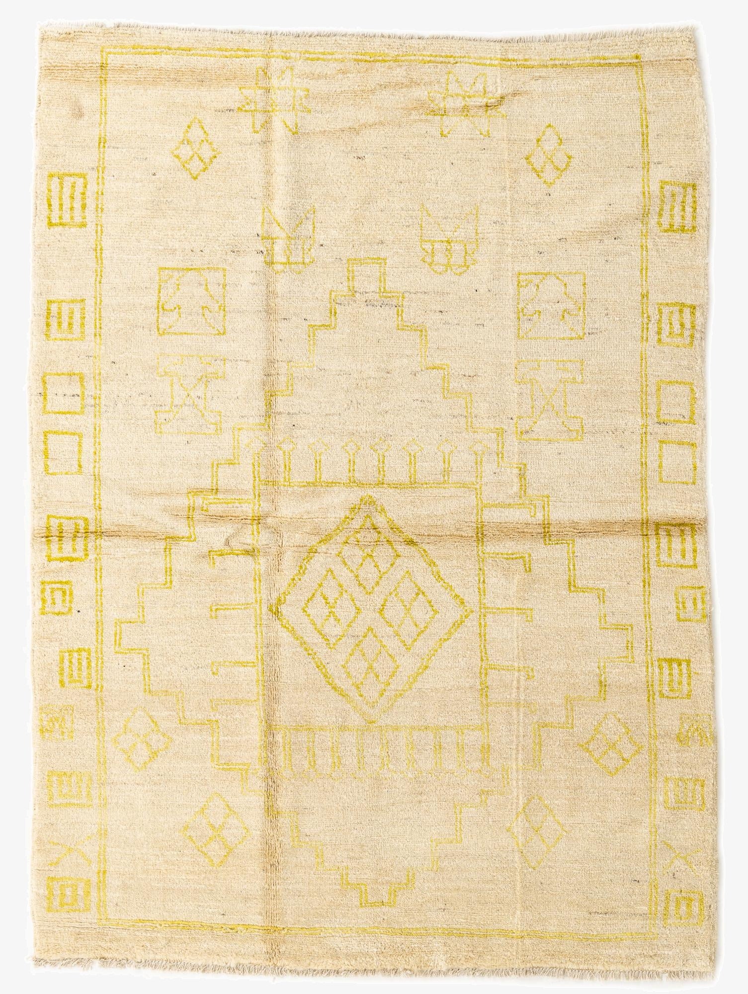  5' 10 x 8'  Hand Knotted Darya Wool Rug