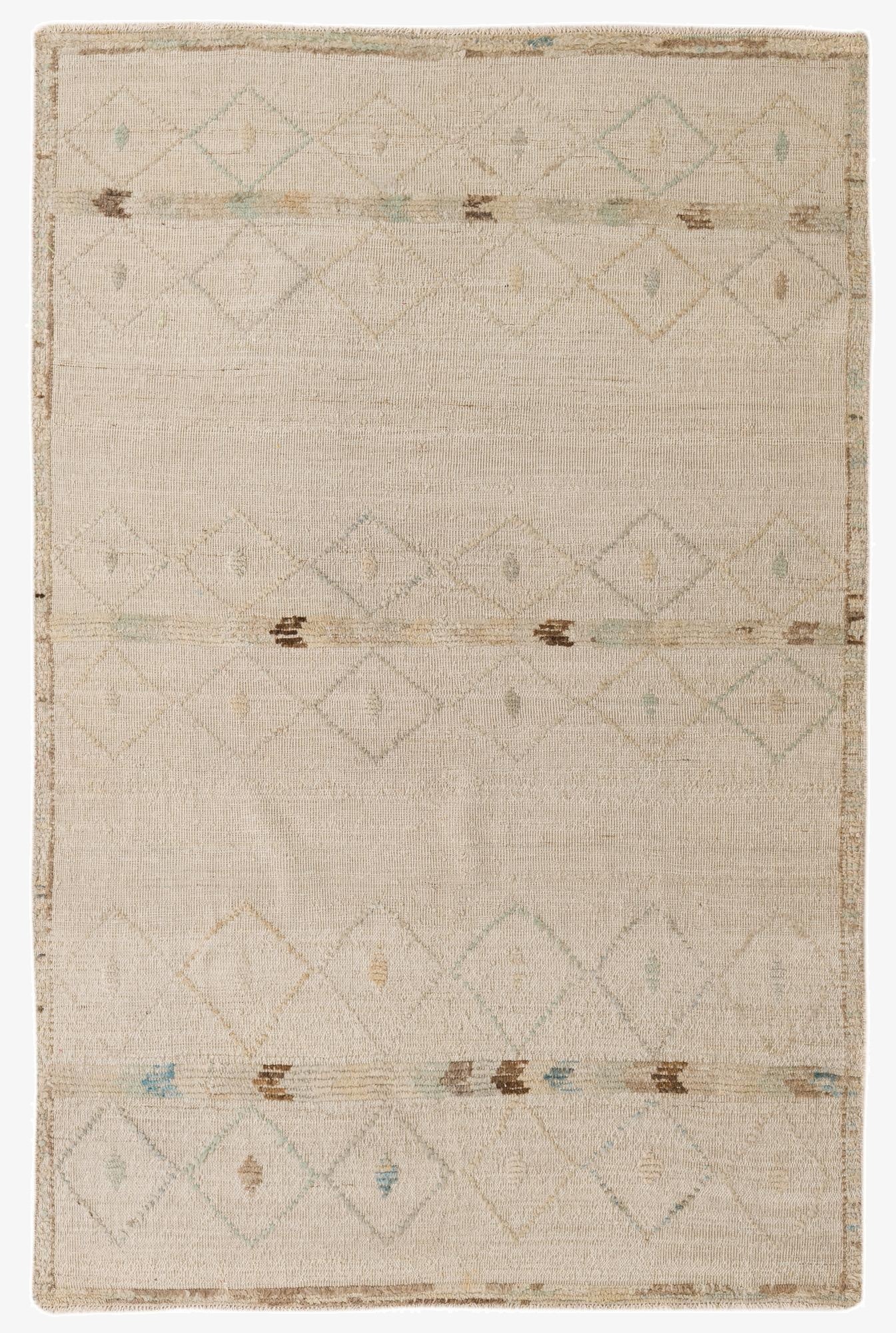  5' 6 x 8' 2  Hand Knotted Darya Wool Rug