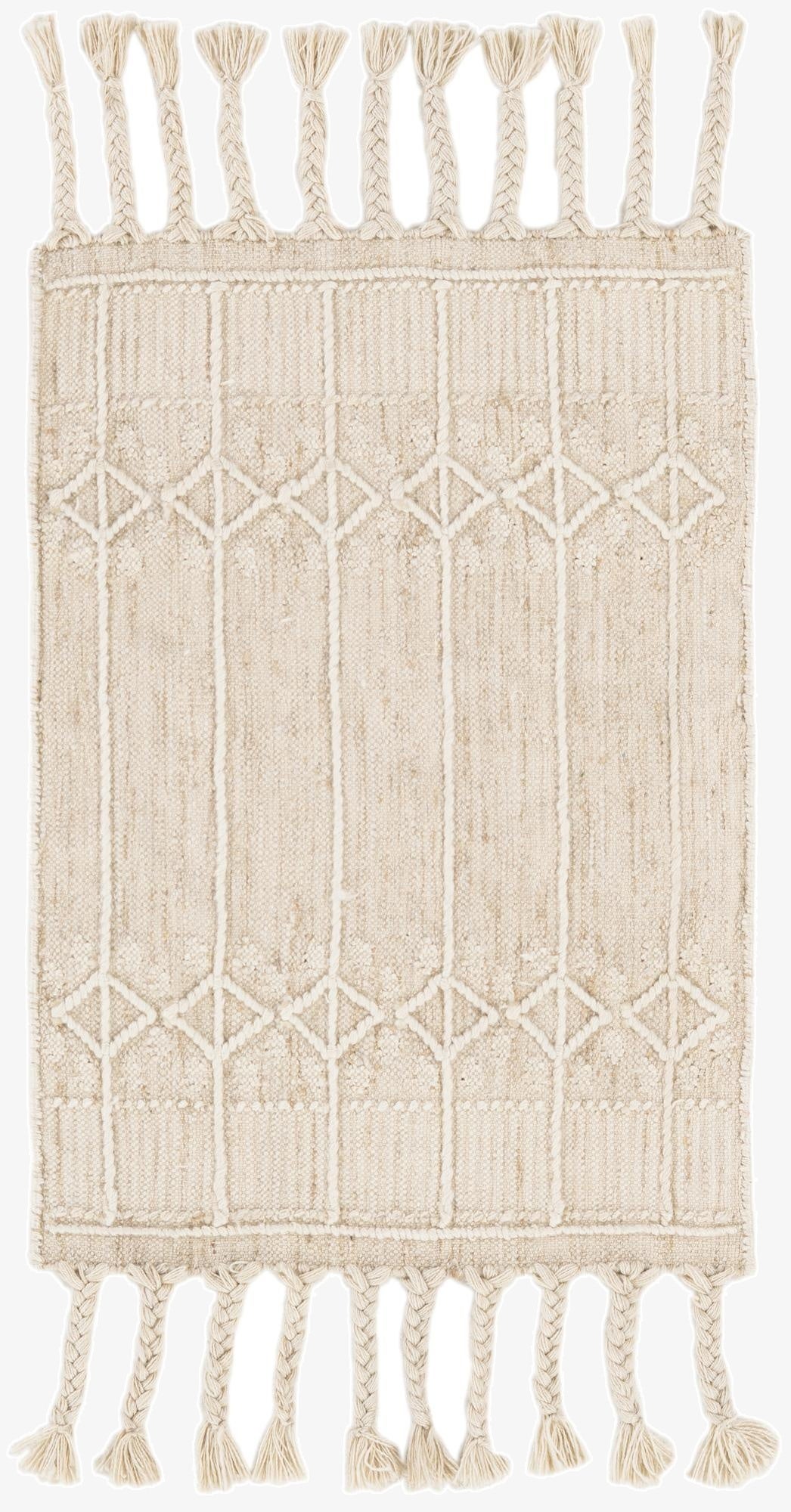  2' x 3' 1  Washable Eco Bohemian Indoor / Outdoor Rug