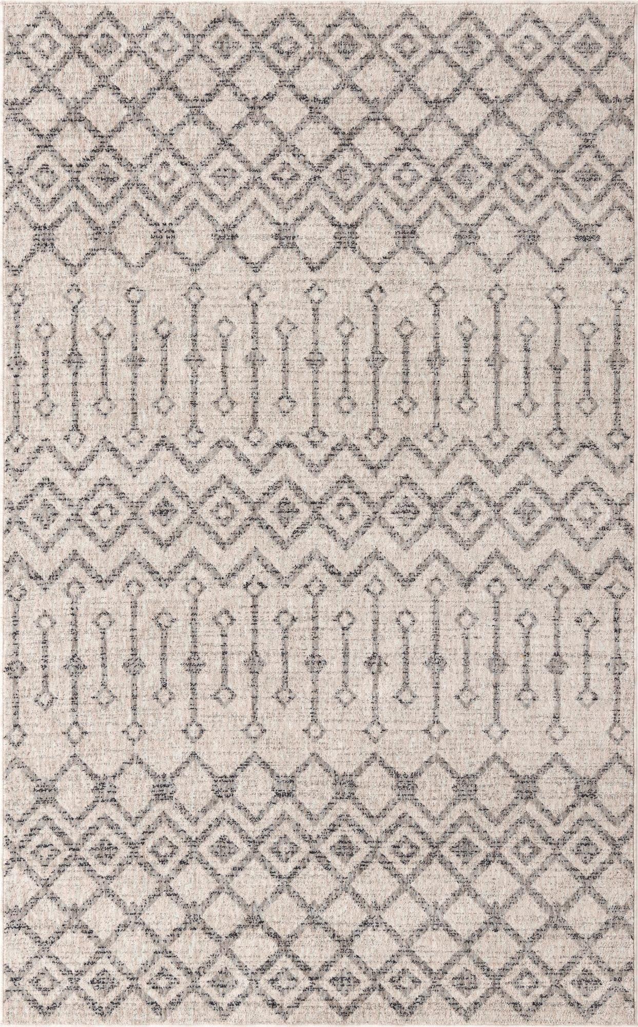  5' 3 x 8' Eco Trellis Rug