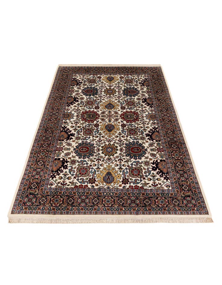 Detail image of  6' 5 x 10'  Hand Knotted Farahan Wool Rug