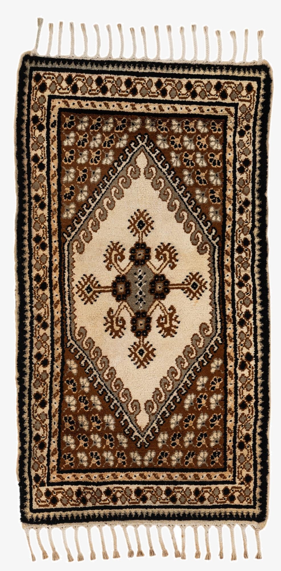  2' 8 x 4' 10  Hand Knotted Fars Wool Rug