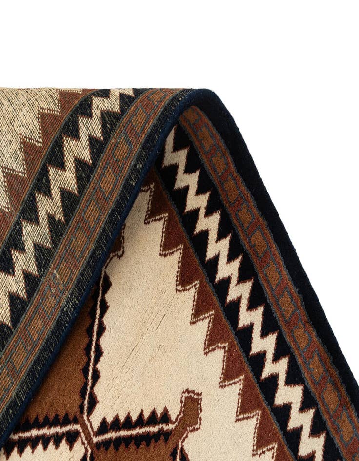 Detail image of  3' x 5' 2  Hand Knotted Ferdos Wool Rug