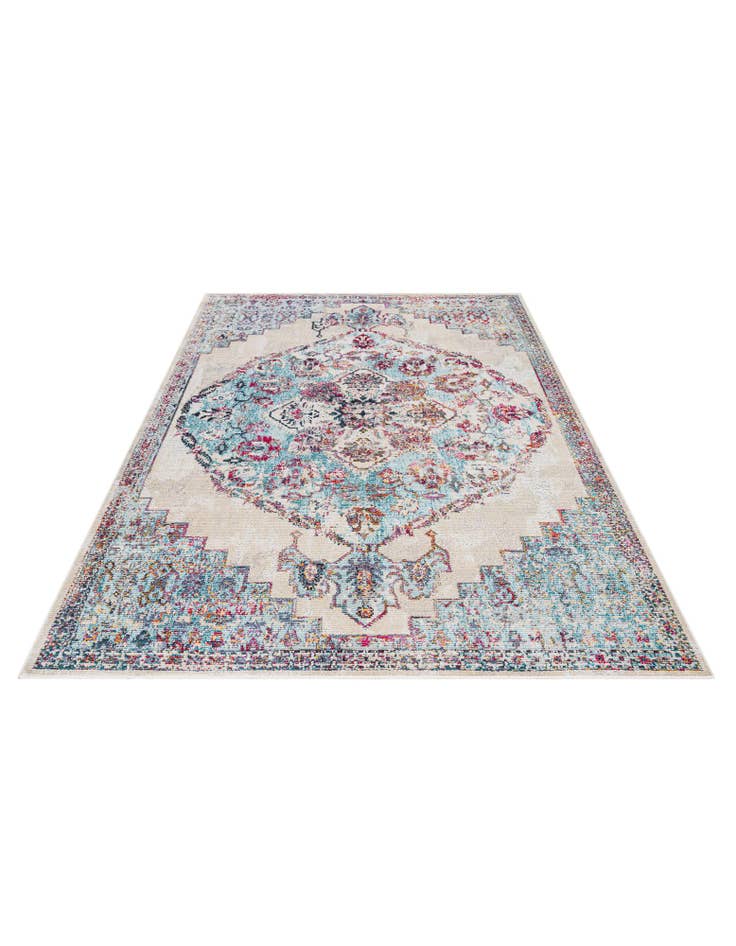 Detail image of  5' 4 x 7' 4 Fleur Rug