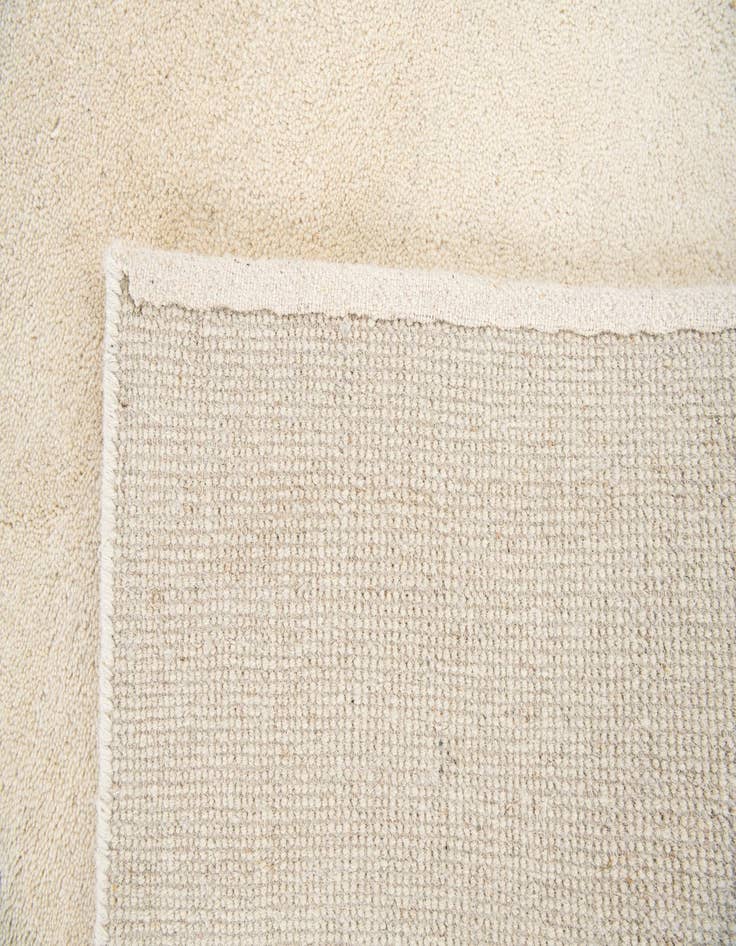 Detail image of  4' x 6'  Hand Knotted Gabbeh Wool Rug