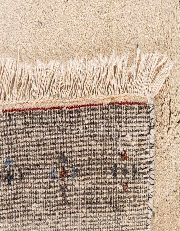 Detail image of  5' 7 x 7' 10  Hand Knotted Gabbeh Wool Rug