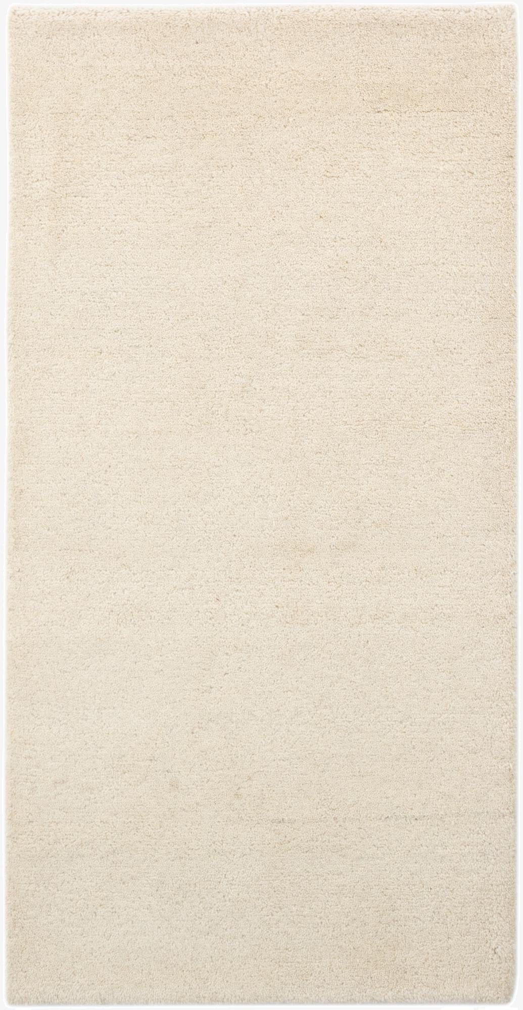  2' 6 x 4' 7  Hand Knotted Gabbeh Wool Rug