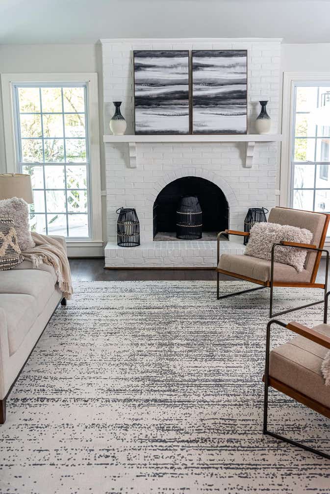 Ivory 8' 5 x 11' 4 Georgia Rug | Rugs.com