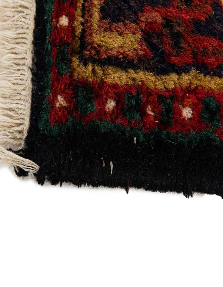 Detail image of  1' 11 x 2' 11  Hand Knotted Hamedan Wool Rug
