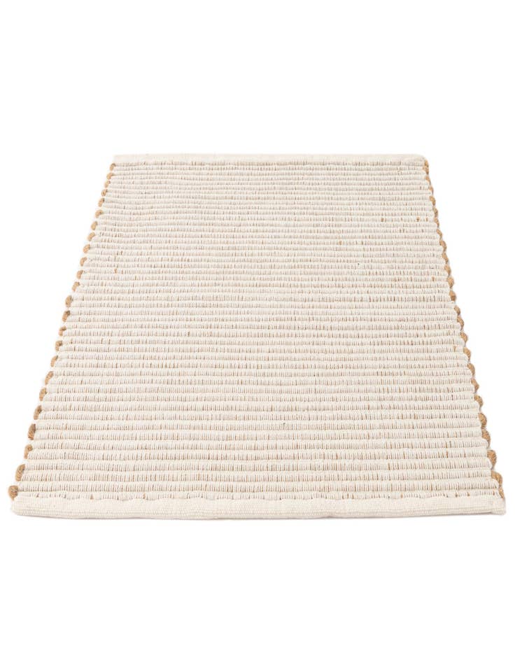 Detail image of  2' 1 x 3' 3  Hand Woven Hand Braided Jute Rug