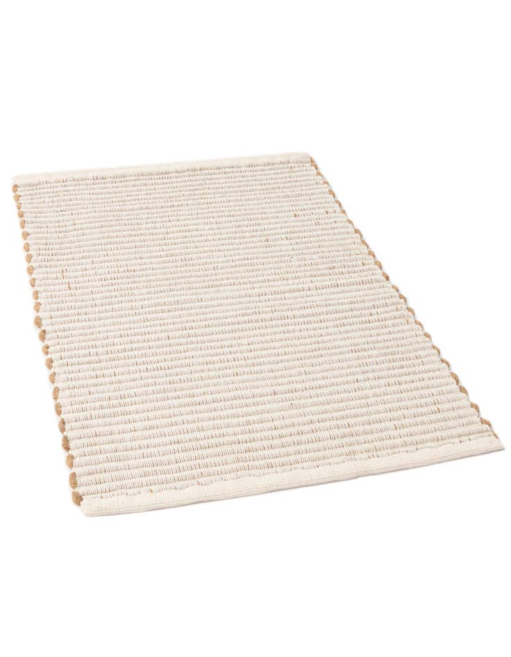 Detail image of  2' 1 x 3' 3  Hand Woven Hand Braided Jute Rug