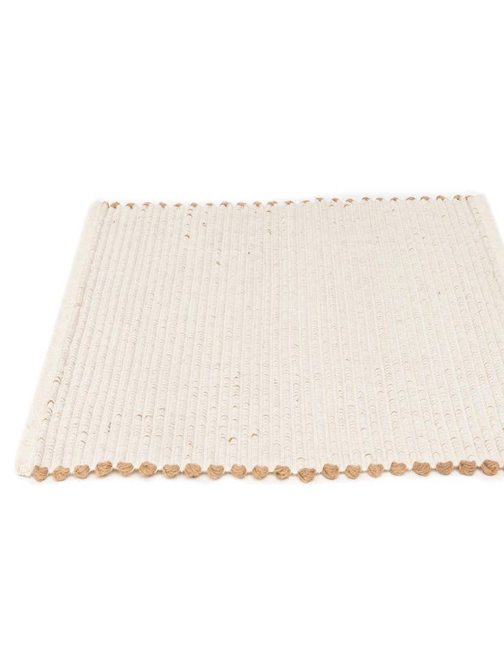 Detail image of  2' 1 x 3' 3  Hand Woven Hand Braided Jute Rug