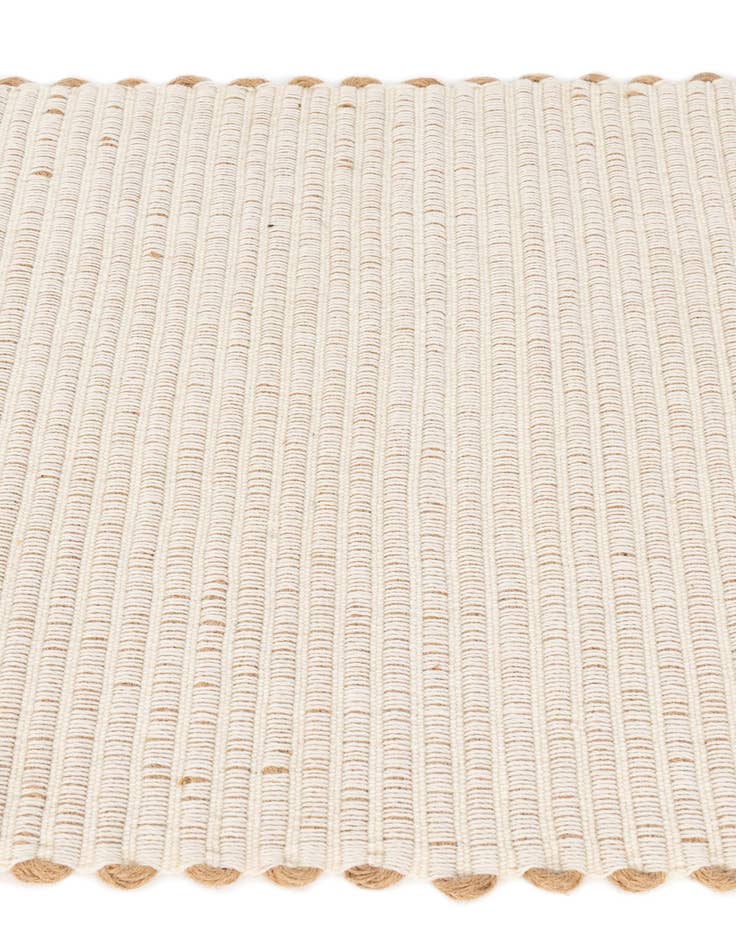 Detail image of  2' 1 x 3' 3  Hand Woven Hand Braided Jute Rug