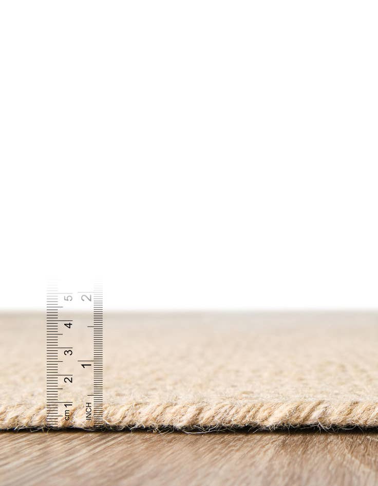 Detail image of  4' 1 x 6' 1  Hand Hand Braided Wool Rug