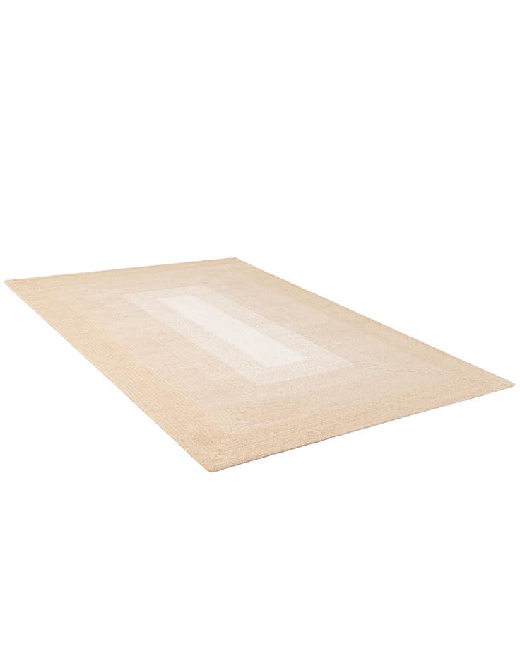 Detail image of  5' 1 x 8'  Hand Hand Braided Wool Rug