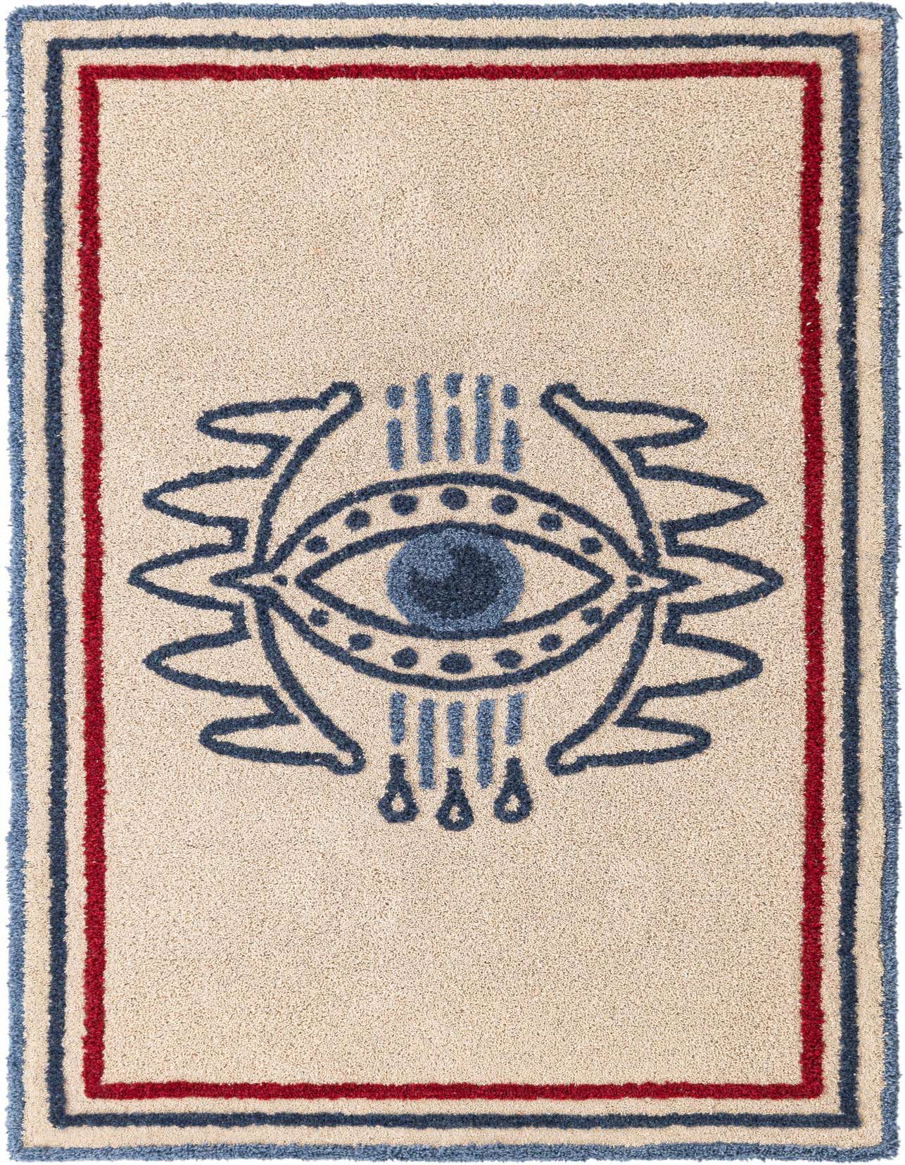 Primary image  3' 3 x 5' 3 Handtufted Wool Rug