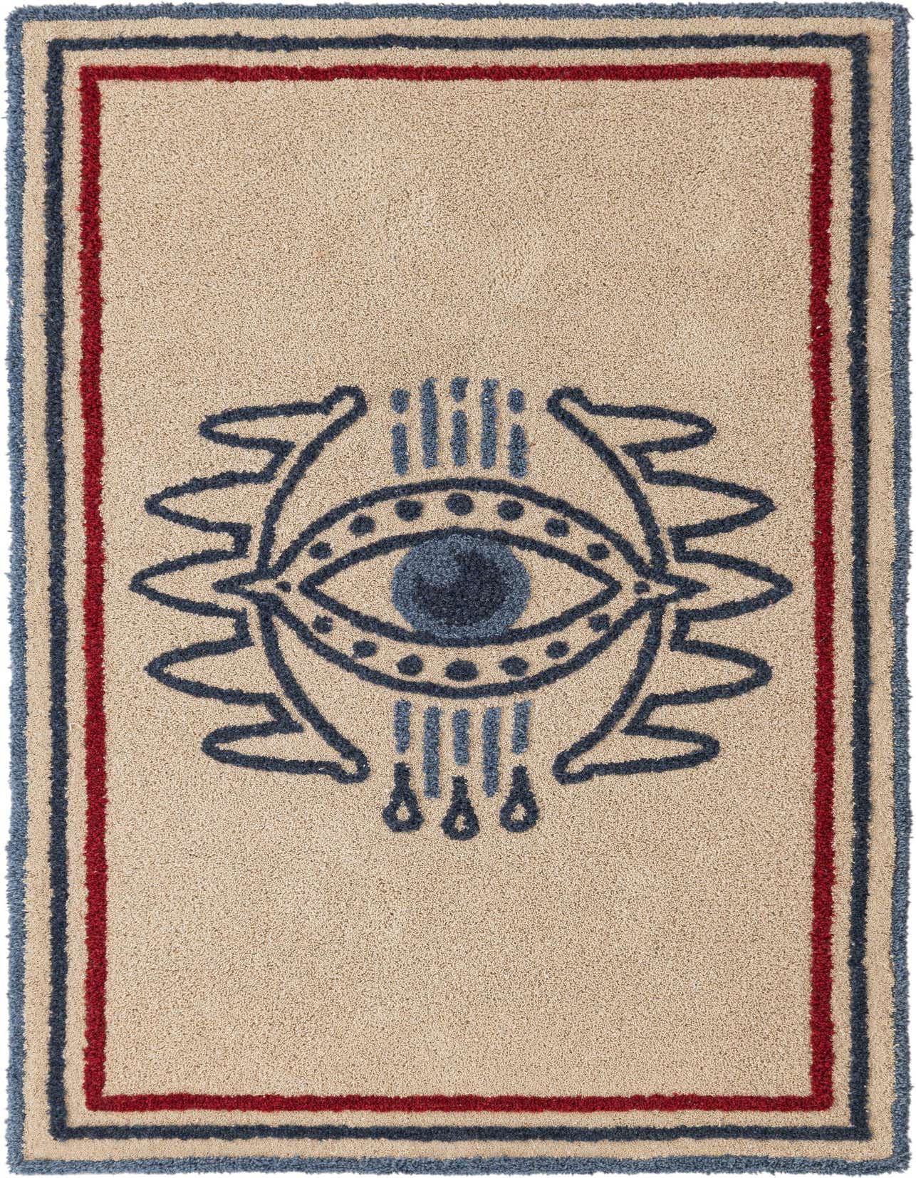 Primary image  4' 1 x 6' 1 Handtufted Wool Rug