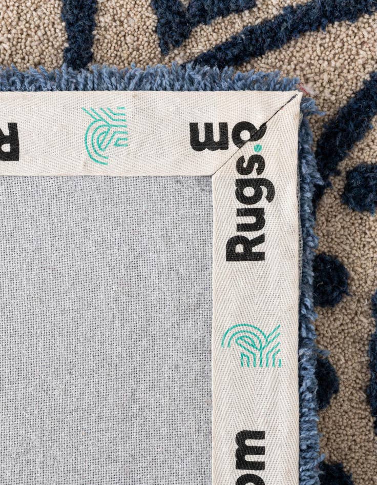 Detail image of  6' 1 x 9' Handtufted Wool Rug