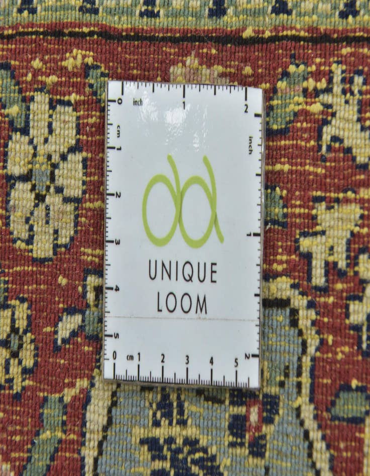 Detail image of  6' 9 x 9' 5  Hand Knotted Hereke Oriental Wool Rug