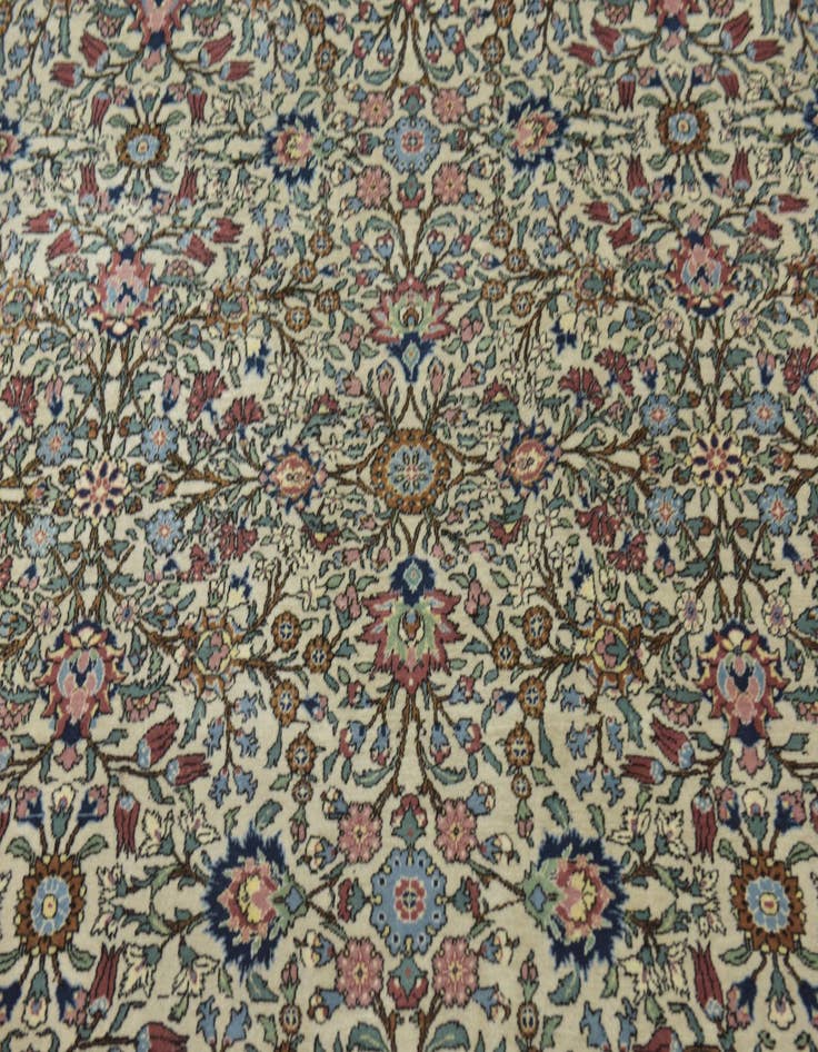 Detail image of  6' 9 x 9' 5  Hand Knotted Hereke Oriental Wool Rug
