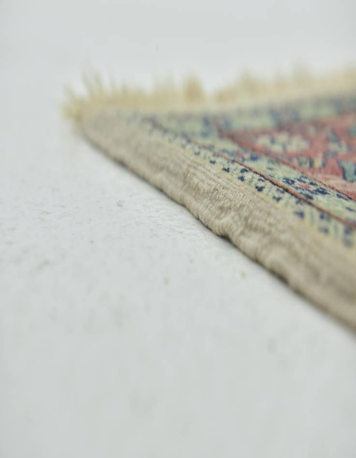 Detail image of  6' 9 x 9' 5  Hand Knotted Hereke Oriental Wool Rug