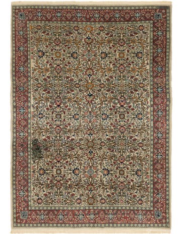 6' 9 x 9' 5 Hand Knotted Hereke Oriental Wool Rug