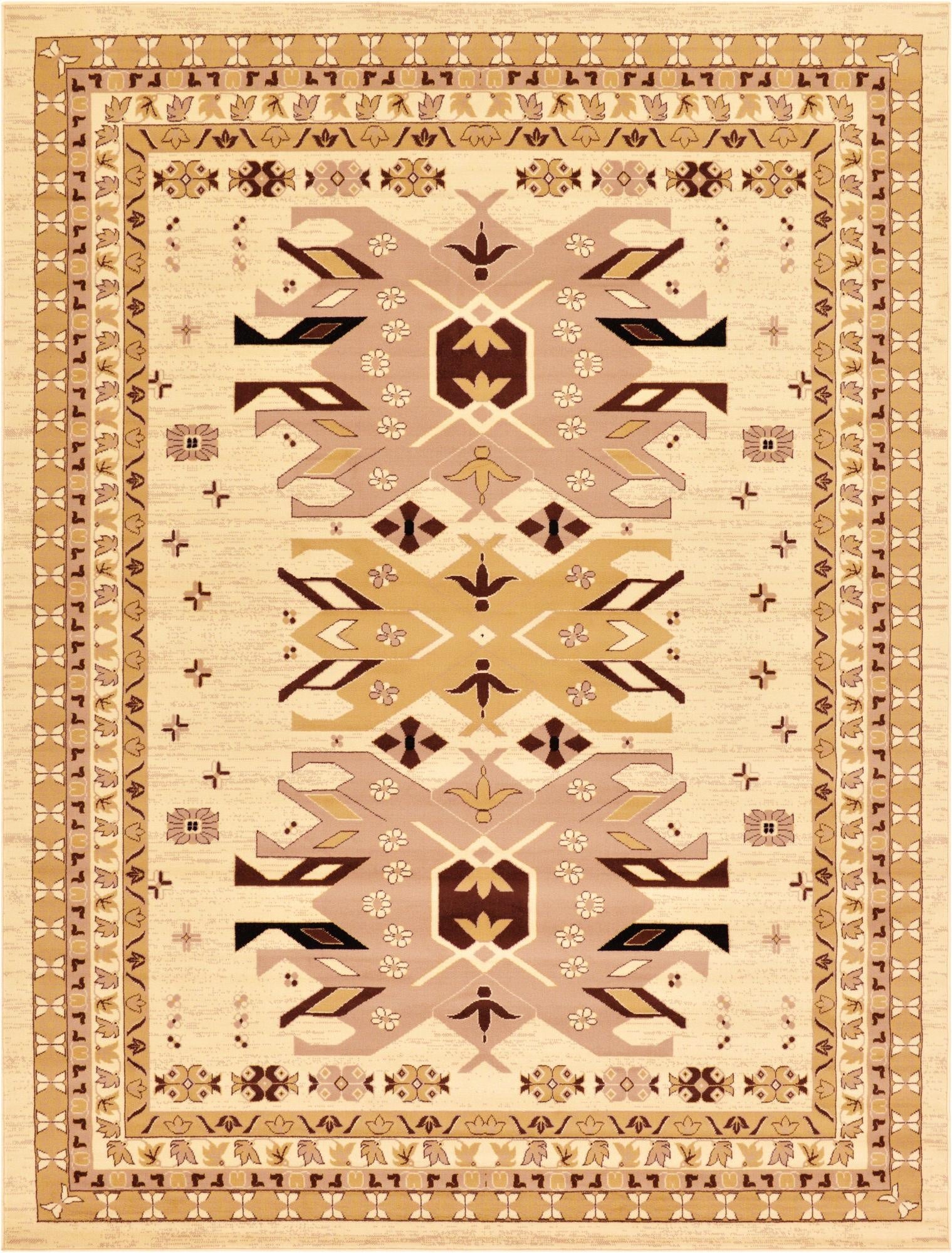  9' x 12' Heris Rug