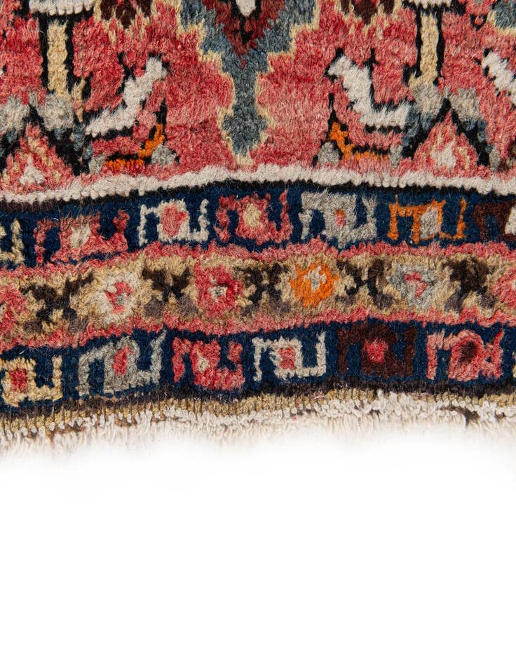 Detail image of  2' 4 x 3' 11  Hand Knotted Hossainabad Wool Rug