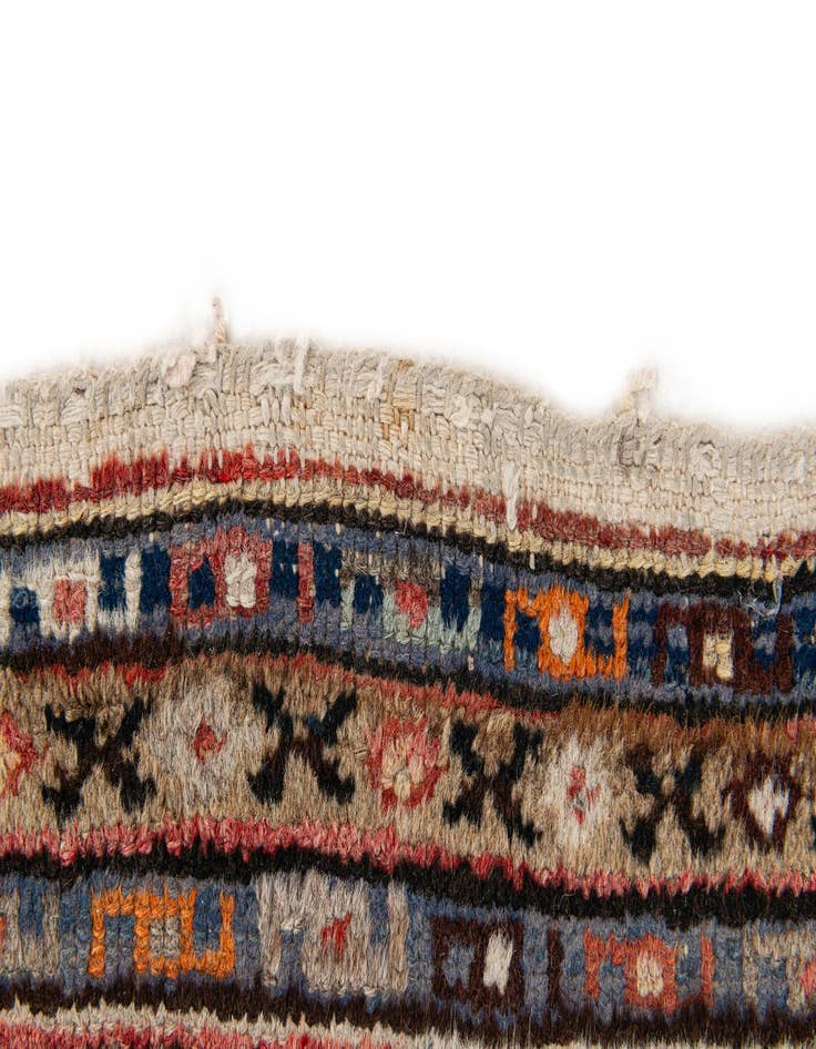 Detail image of  2' 4 x 3' 11  Hand Knotted Hossainabad Wool Rug