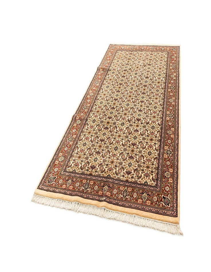 Detail image of  5' 9 x 10' 6  Hand Knotted Isfahan Wool Rug