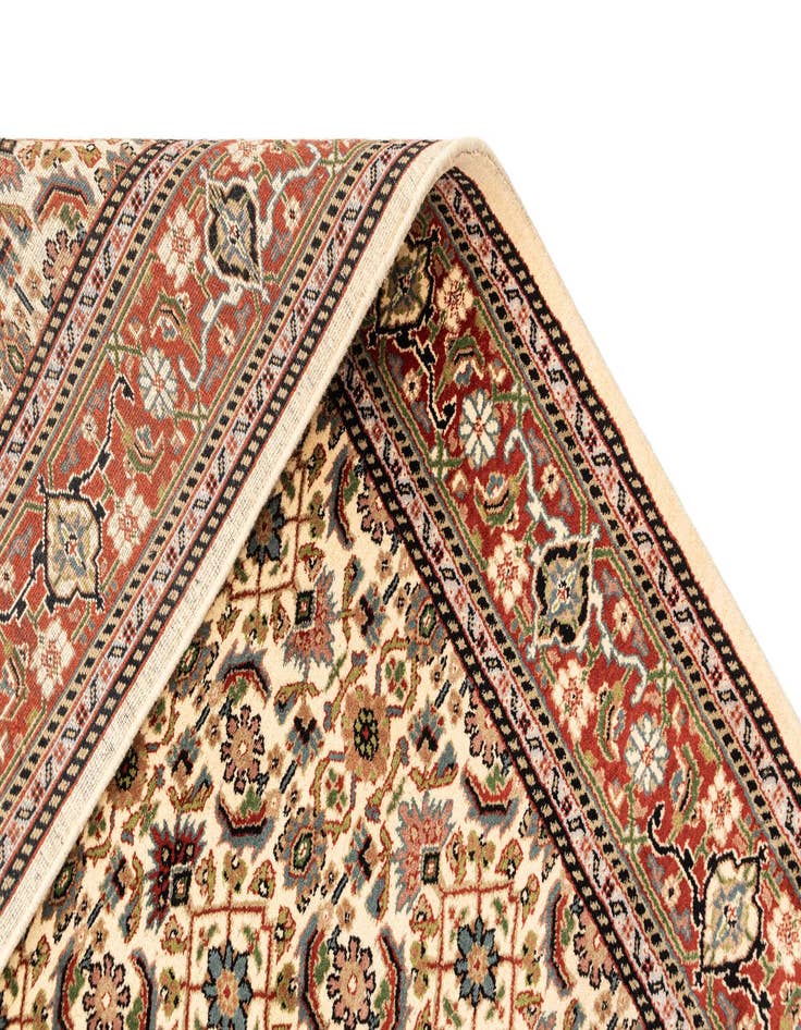 Detail image of  5' 9 x 10' 6  Hand Knotted Isfahan Wool Rug