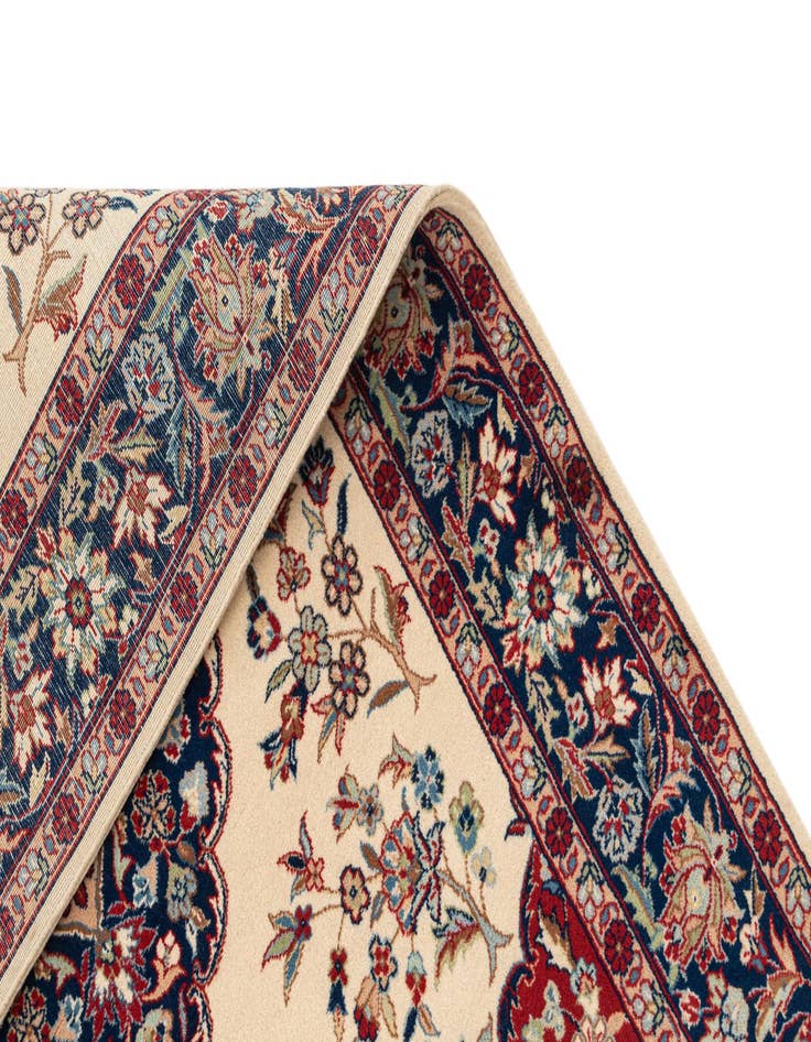 Detail image of  3' 4 x 5' 4  Hand Knotted Isfahan Oriental Wool Rug