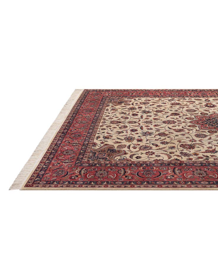 Detail image of  8' 2 x 10' 3  Hand Knotted Isfahan Wool Rug