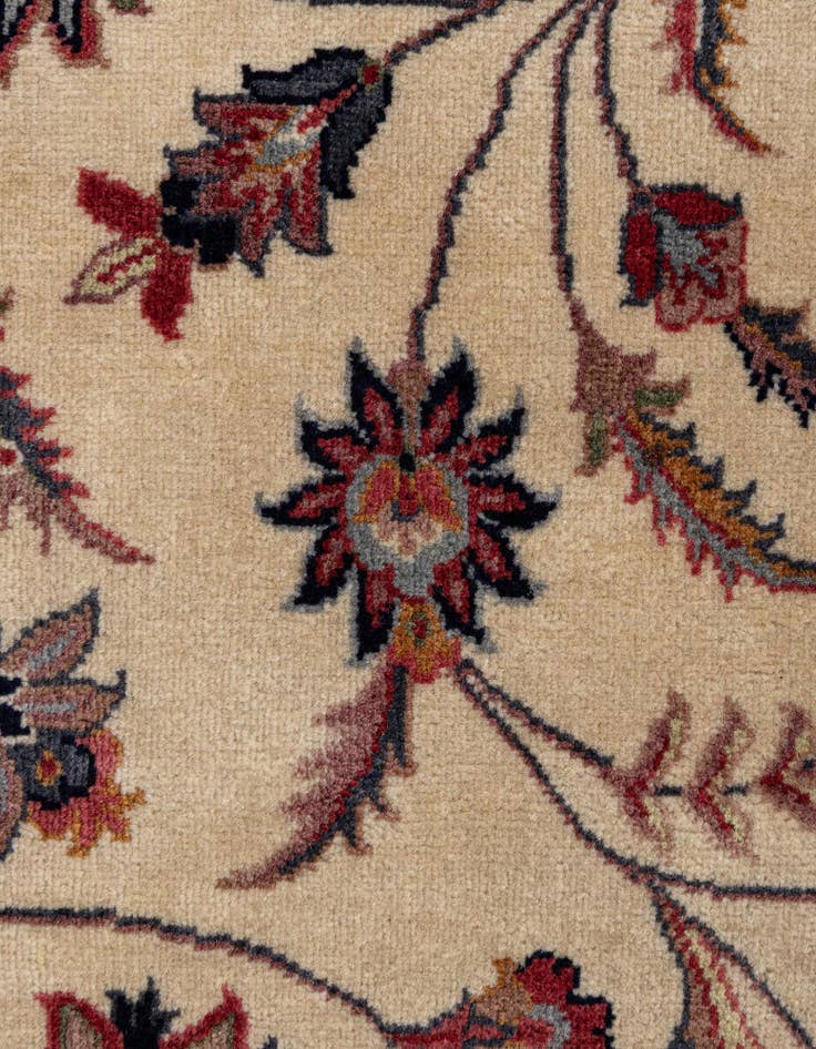 Detail image of  8' 2 x 10' 3  Hand Knotted Isfahan Wool Rug