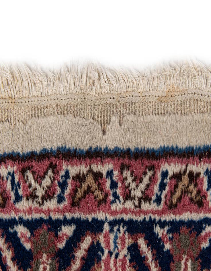 Detail image of  7' 1 x 11' 7  Hand Knotted Jaipur Agra Wool Rug